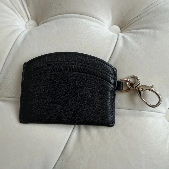 Fossil Black Leather Card Holder Wallet - Picture 5 of 8